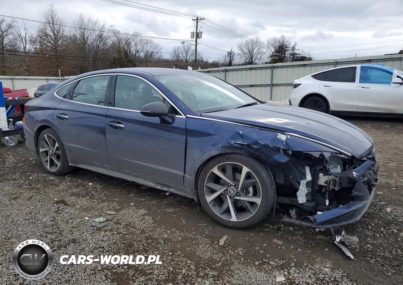2021 Hyundai Sonata Sel Plus VIN:5NPEJ4J23MH089131 - 4