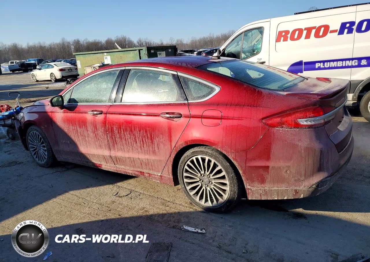 2017 Ford Fusion Titanium Hev VIN:3FA6P0RU3HR262947 - 2