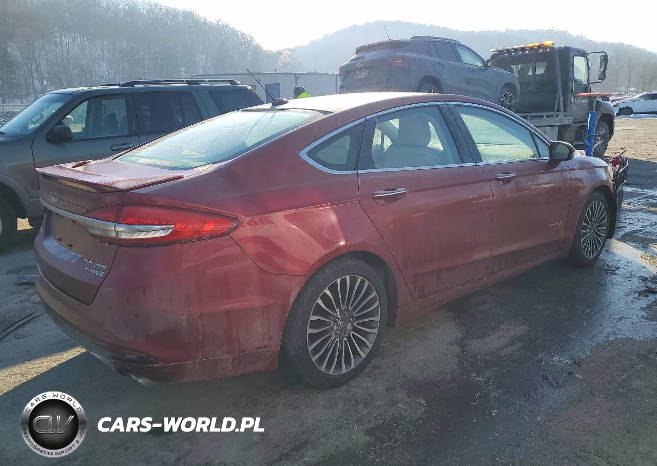 2017 Ford Fusion Titanium Hev VIN:3FA6P0RU3HR262947 - 3