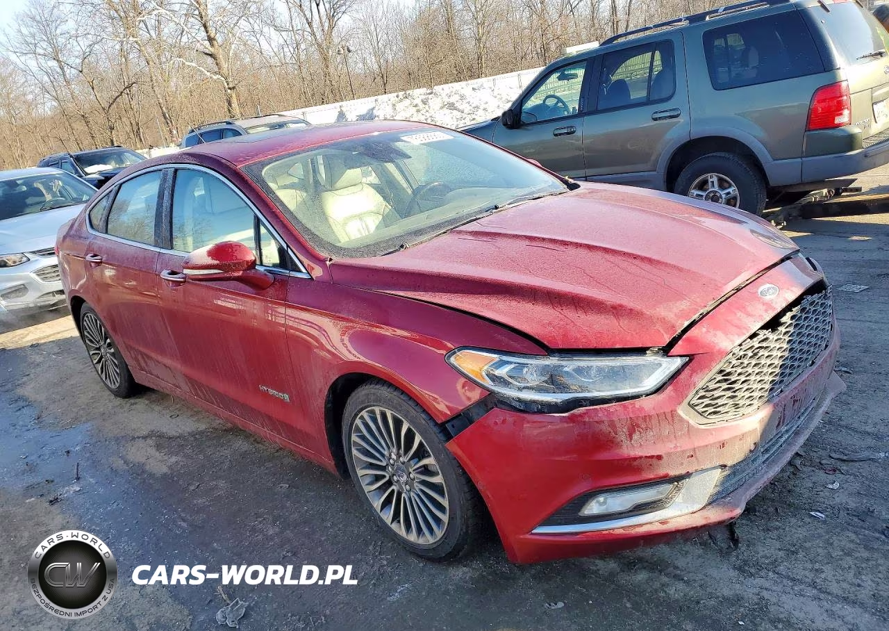 2017 Ford Fusion Titanium Hev VIN:3FA6P0RU3HR262947 - 4