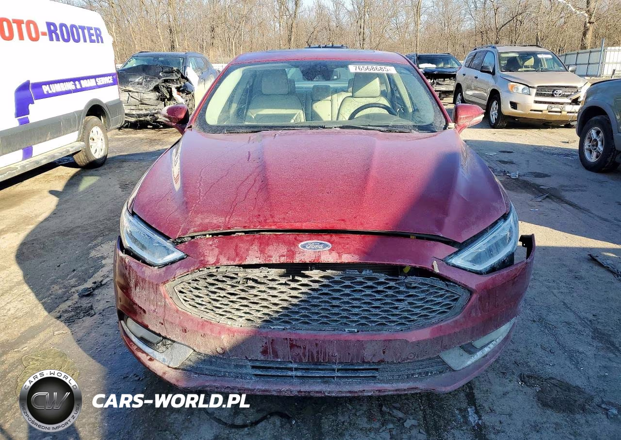 2017 Ford Fusion Titanium Hev VIN:3FA6P0RU3HR262947 - 5