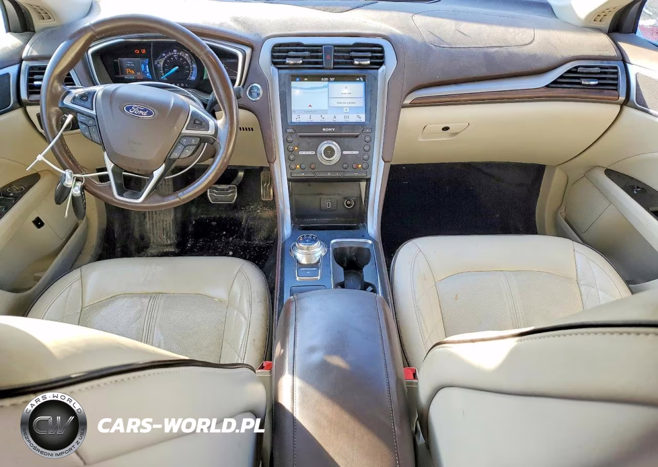 2017 Ford Fusion Titanium Hev VIN:3FA6P0RU3HR262947 - 8
