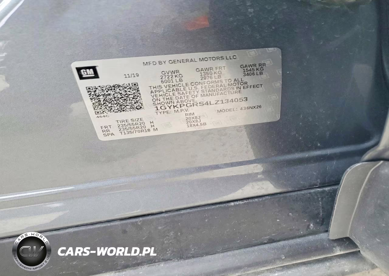 2020 Cadillac Xt6 Sport VIN:1GYKPGRS4LZ134053 - 13