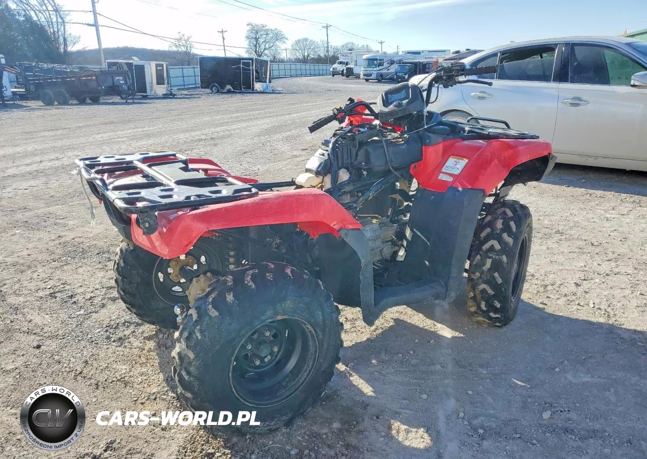 2021 Honda Rancher Atv VIN:1HFTE40K2M4701294 - 4