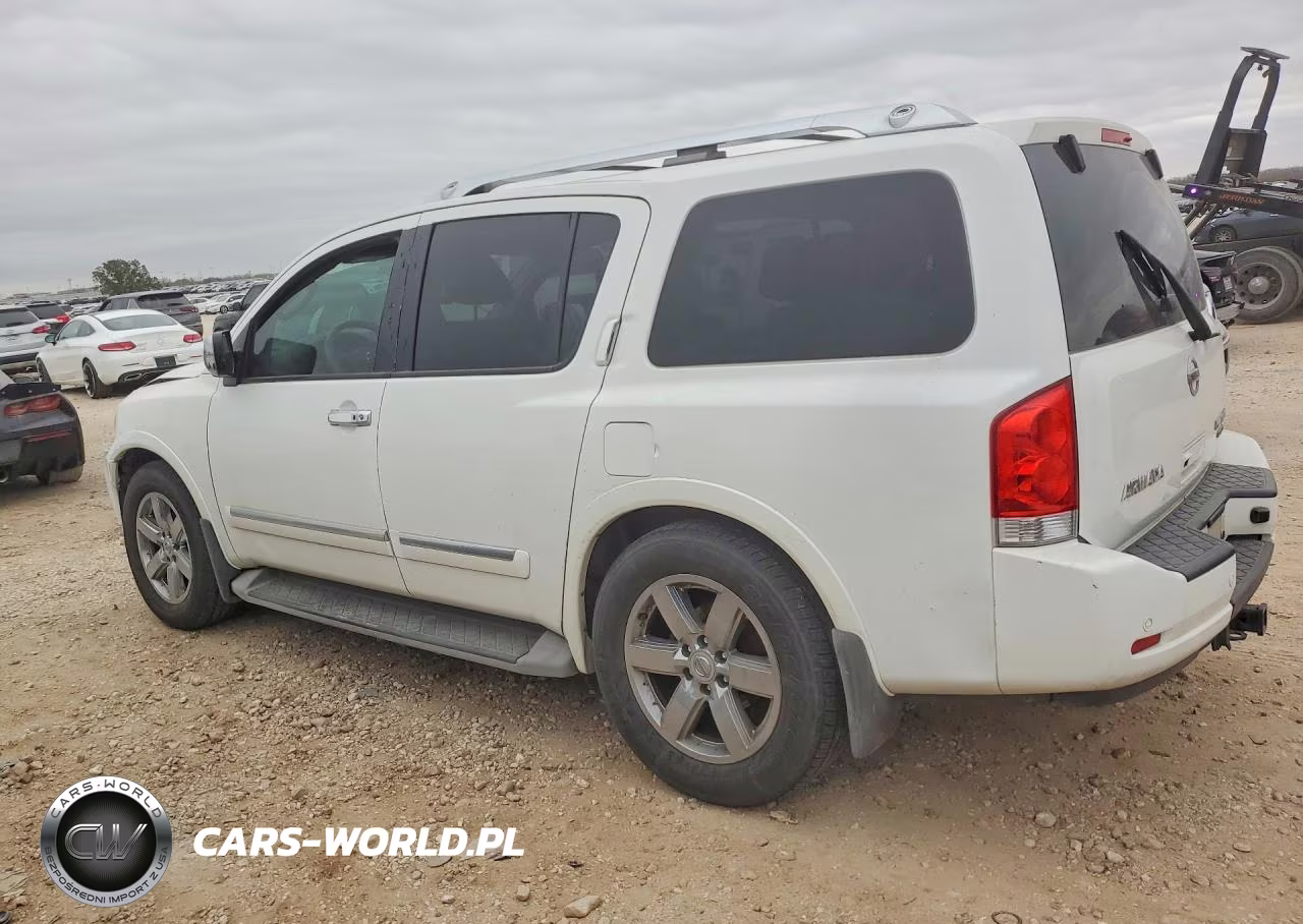 2012 Nissan Armada Platinum VIN:5N1BA0NFXCN619808 - 2