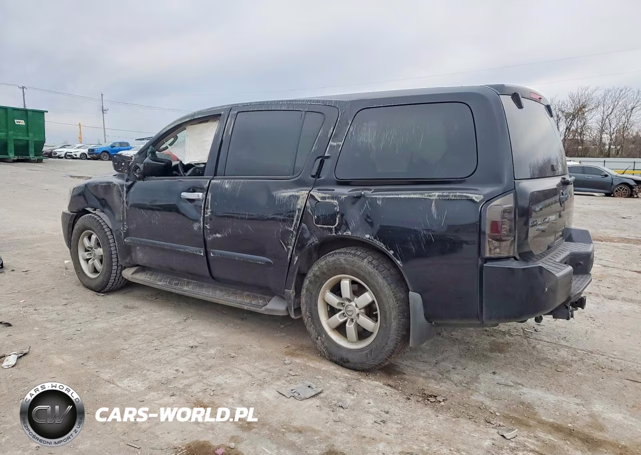 2007 Nissan Armada Se VIN:5N1BA08A17N708656 - 2