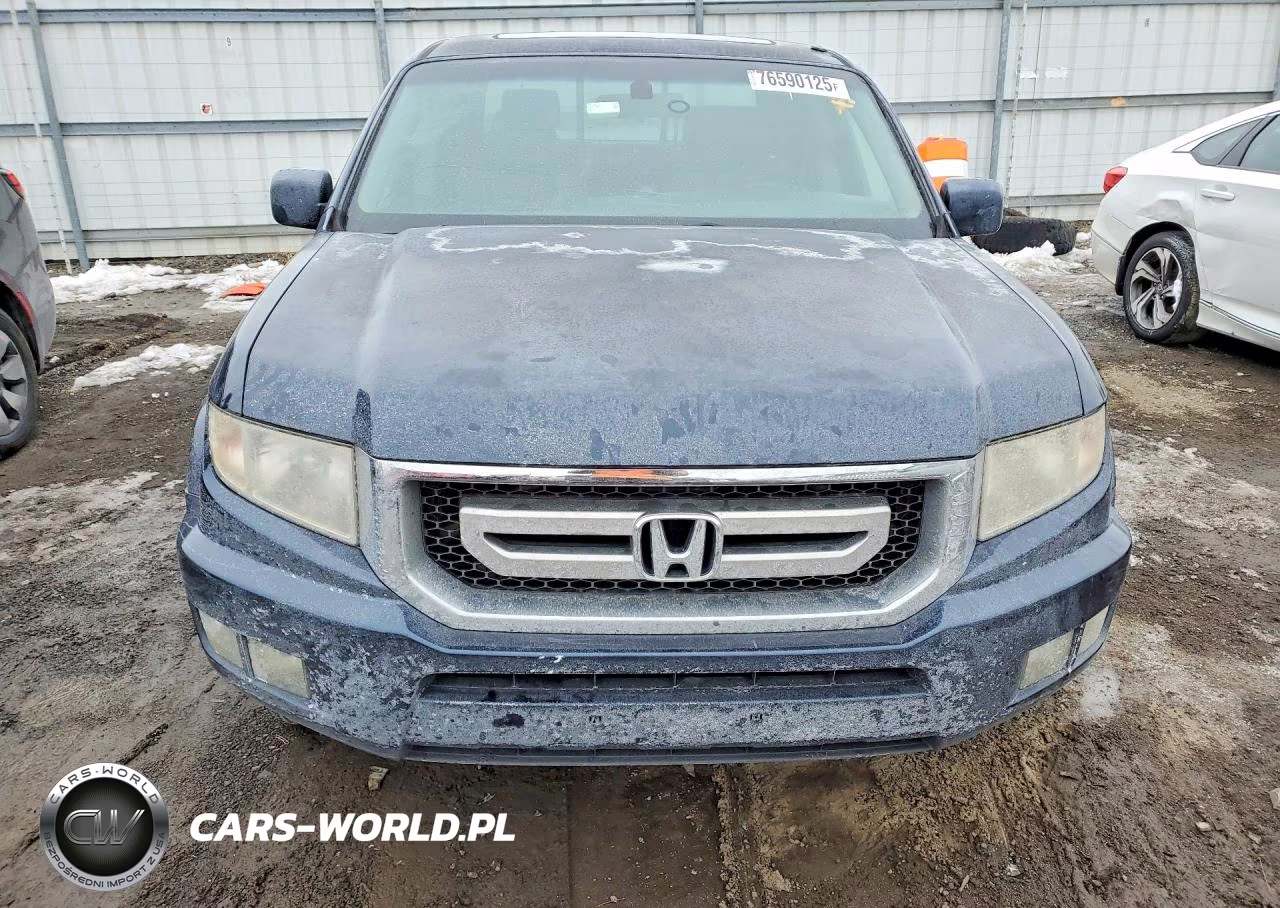 2010 Honda Ridgeline Rtl VIN:5FPYK1F51AB001755 - 5
