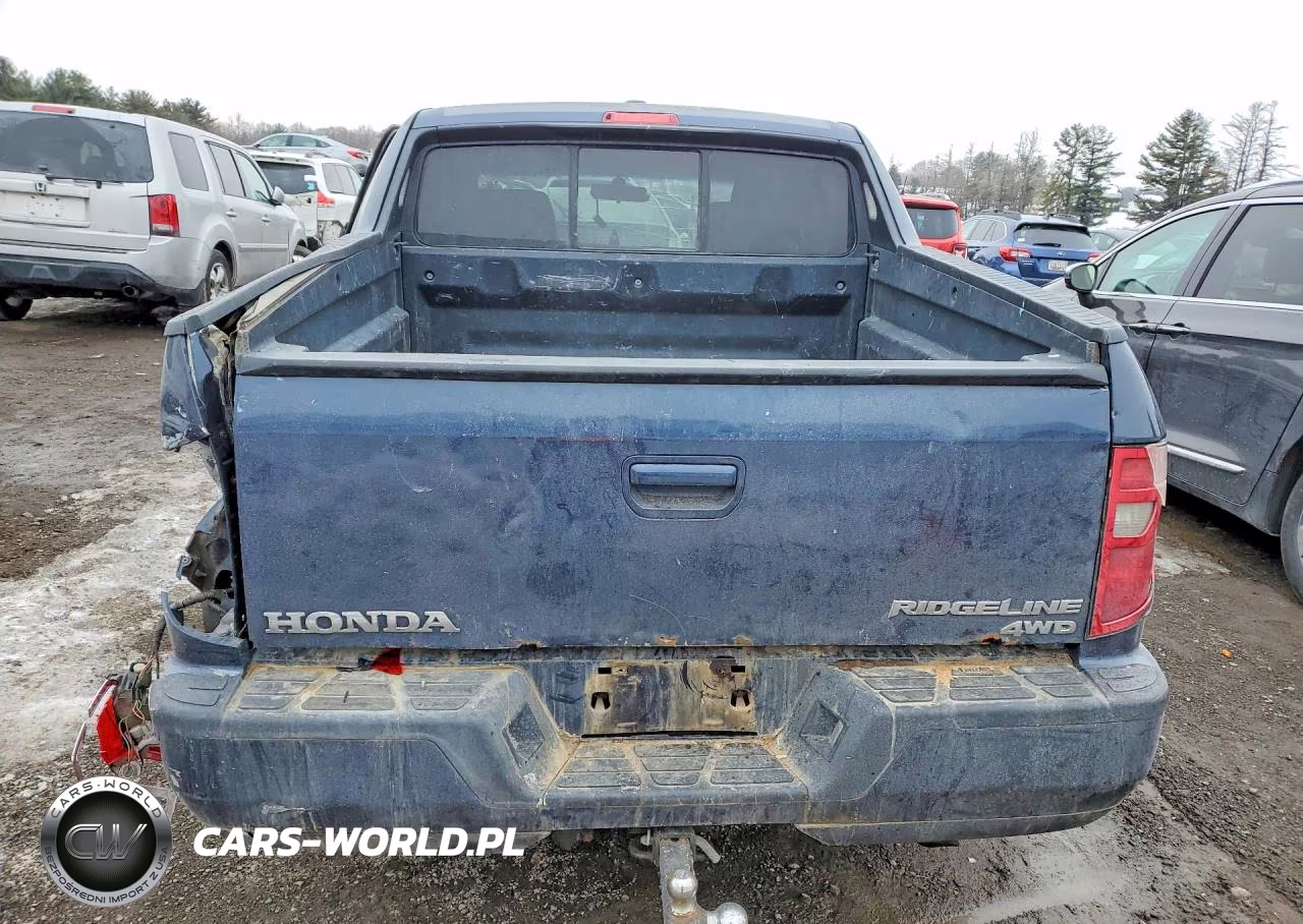2010 Honda Ridgeline Rtl VIN:5FPYK1F51AB001755 - 6