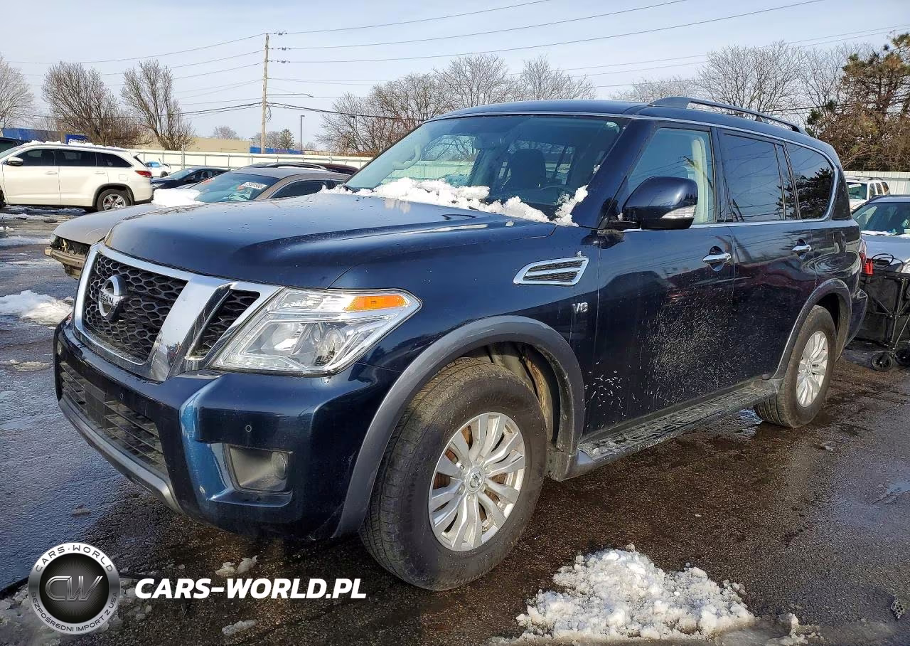 2019 Nissan Armada Sv VIN:JN8AY2NDXK9090118 - 1