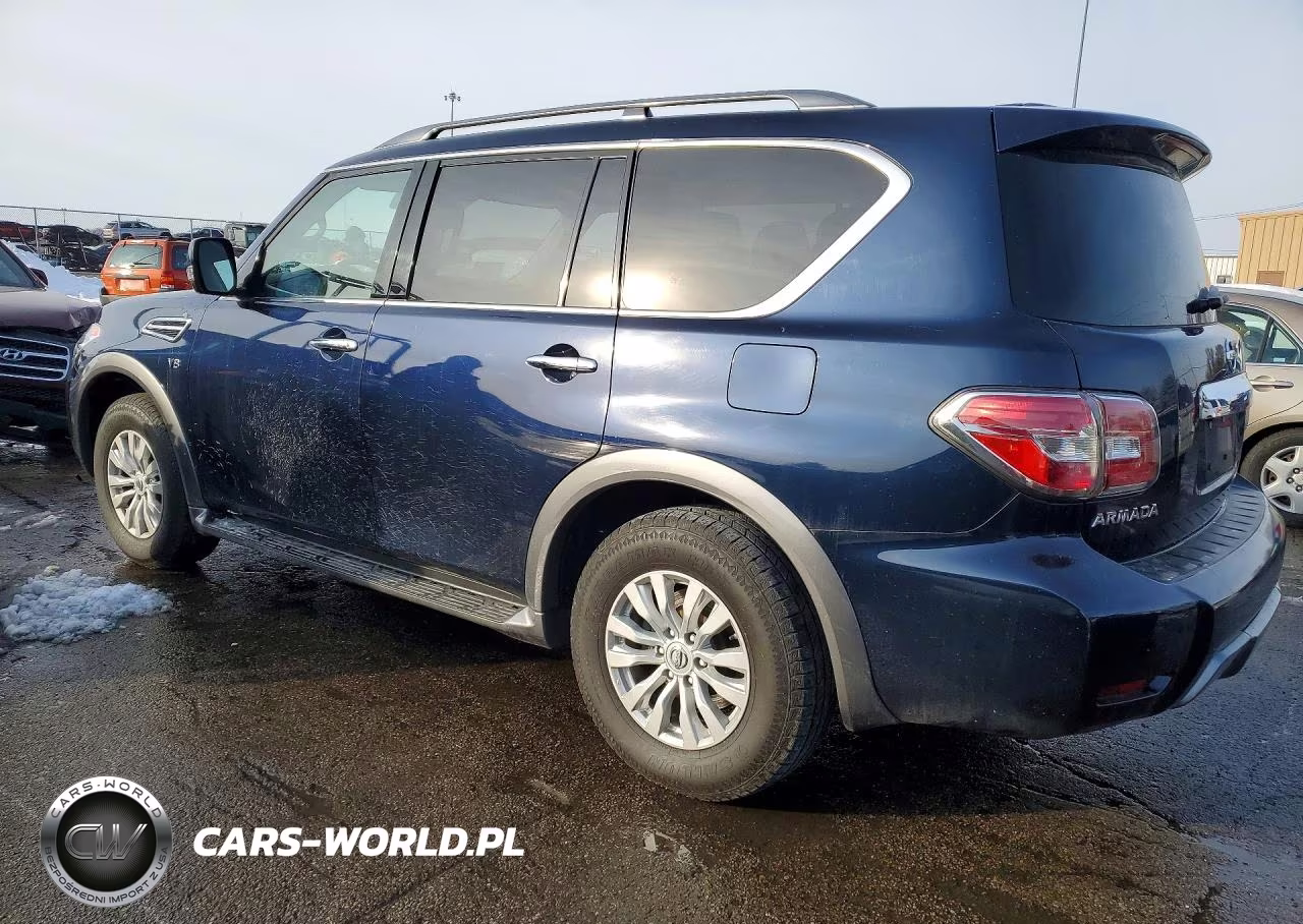 2019 Nissan Armada Sv VIN:JN8AY2NDXK9090118 - 2