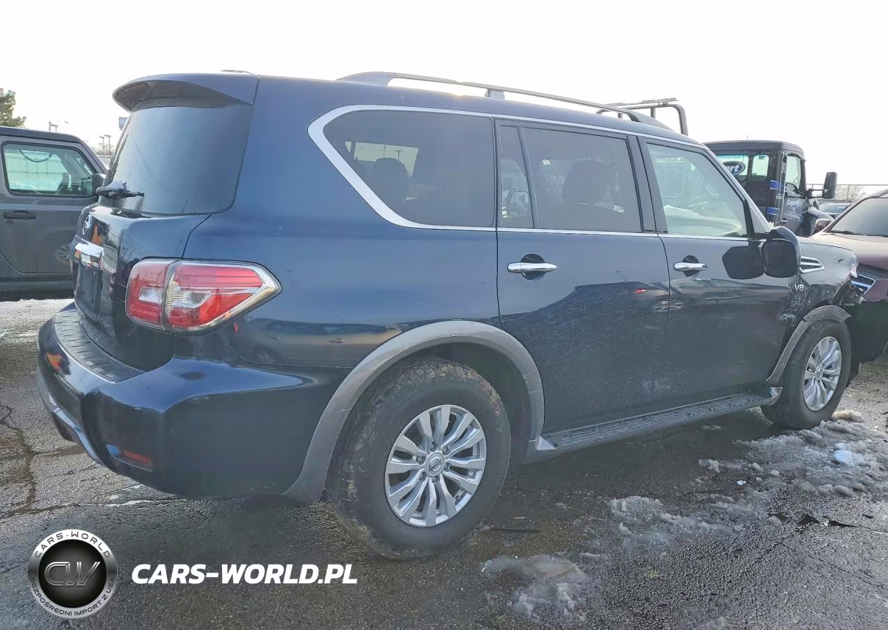 2019 Nissan Armada Sv VIN:JN8AY2NDXK9090118 - 3