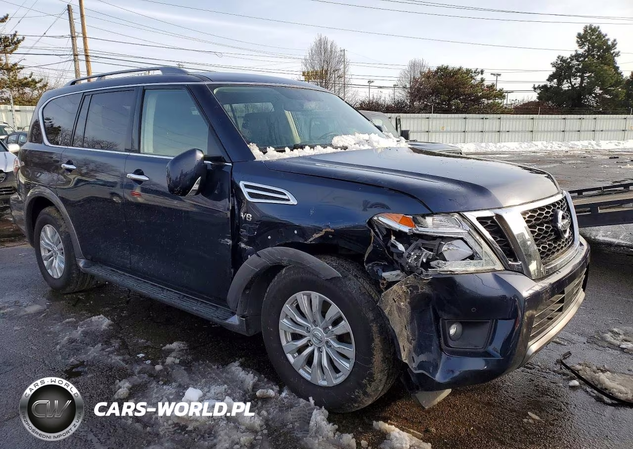 2019 Nissan Armada Sv VIN:JN8AY2NDXK9090118 - 4