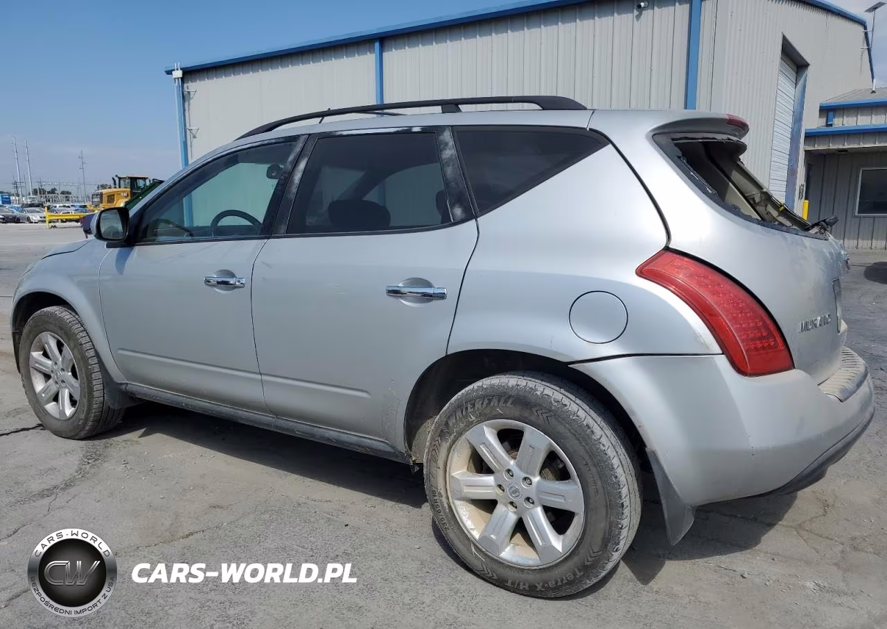2006 Nissan Murano Sl VIN:JN8AZ08T46W401361 - 2
