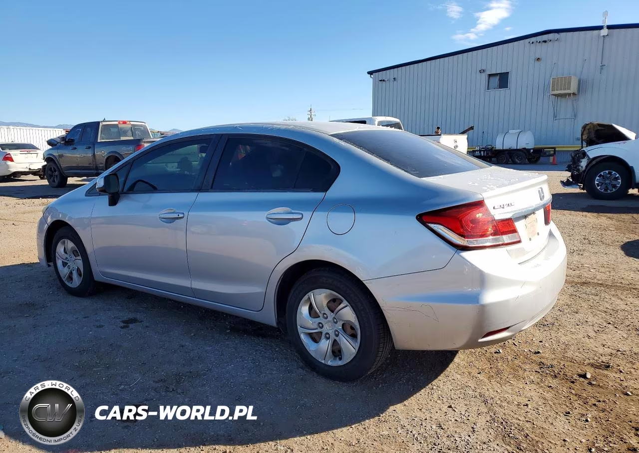 2013 Honda Civic Lx VIN:19XFB2F50DE217936 - 2