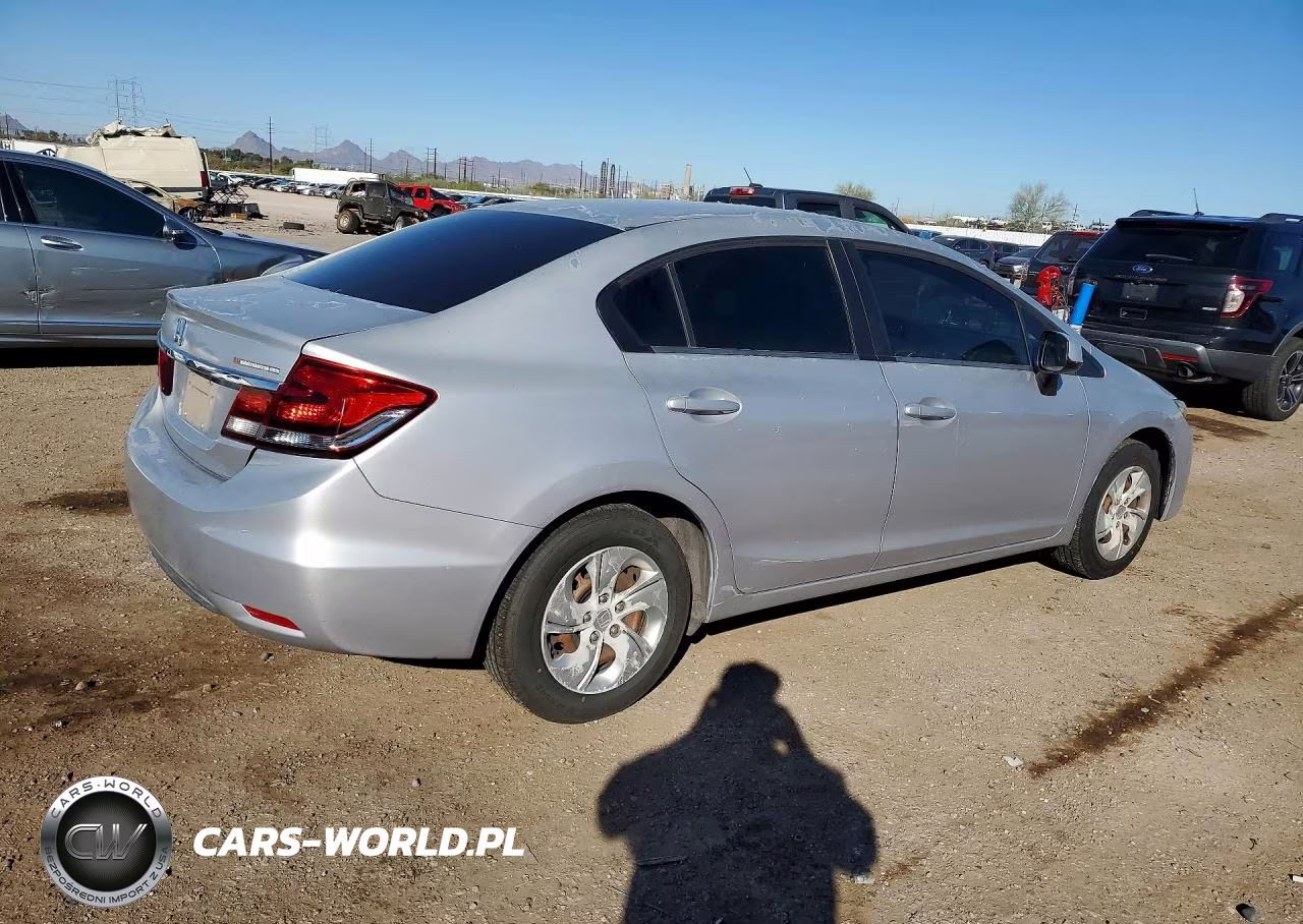 2013 Honda Civic Lx VIN:19XFB2F50DE217936 - 3
