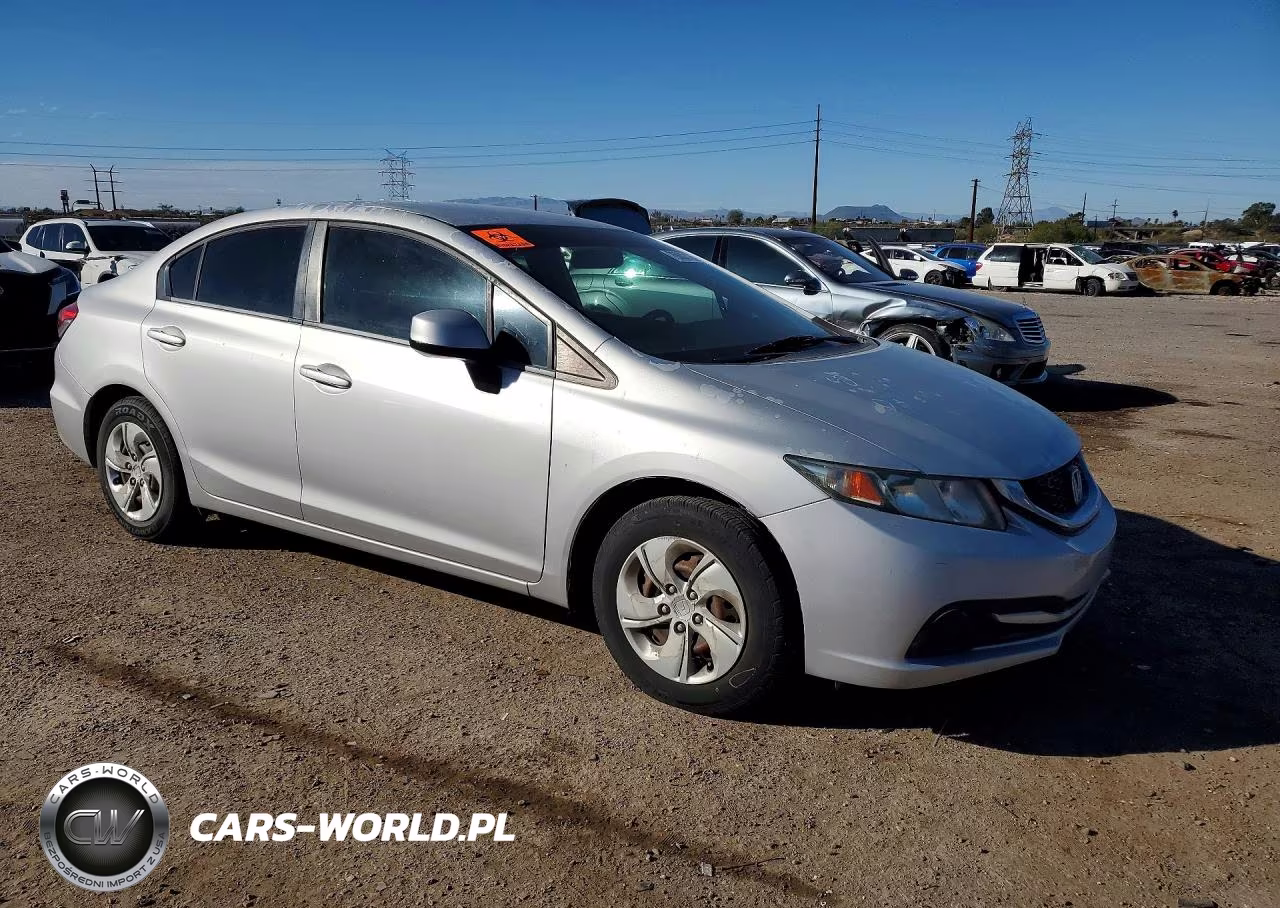 2013 Honda Civic Lx VIN:19XFB2F50DE217936 - 4