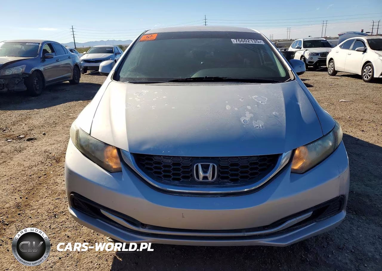 2013 Honda Civic Lx VIN:19XFB2F50DE217936 - 5