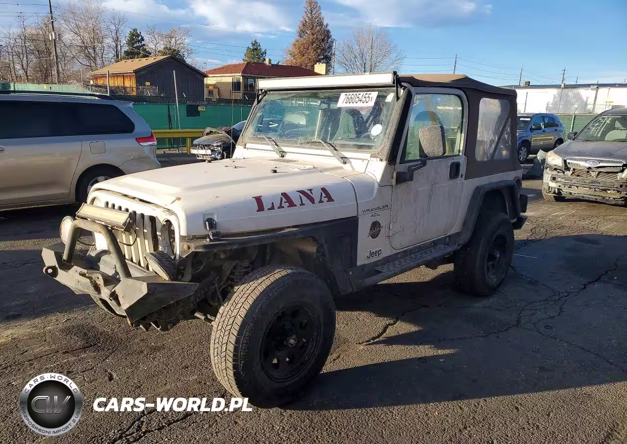 1998 Jeep Wrangler - Tj Sahara