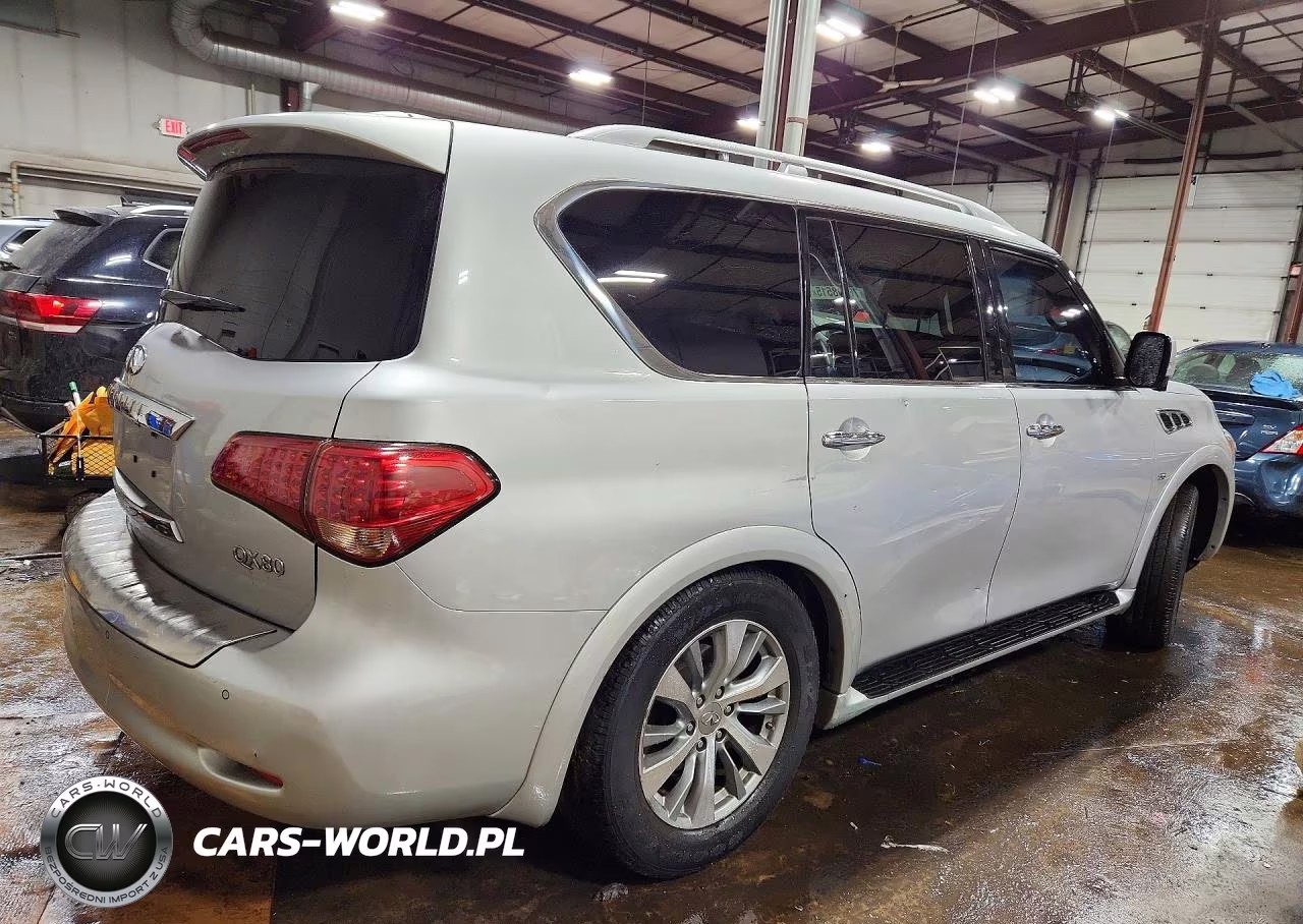 2017 Infiniti Qx80 Base VIN:JN8AZ2NE8H9157636 - 3