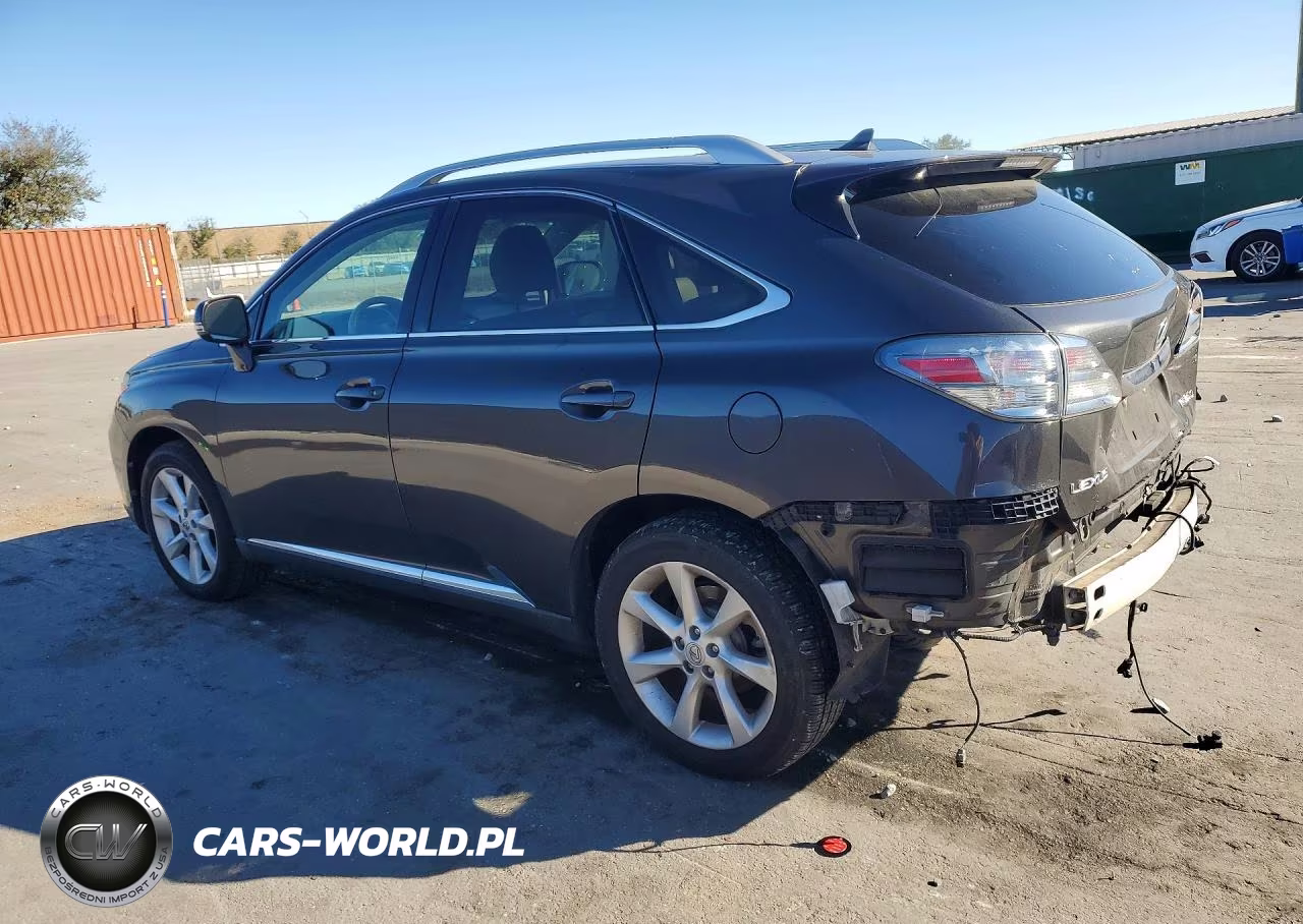 2010 Lexus Rx 350 VIN:2T2ZK1BA8AC025180 - 2