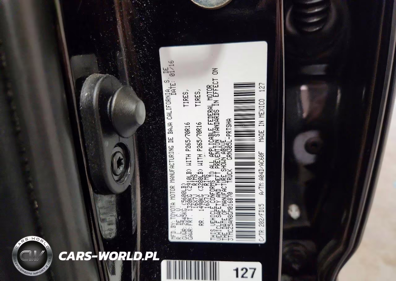 2016 Toyota Tacoma Double Cab VIN:3TMCZ5AN8GM016870 - 12