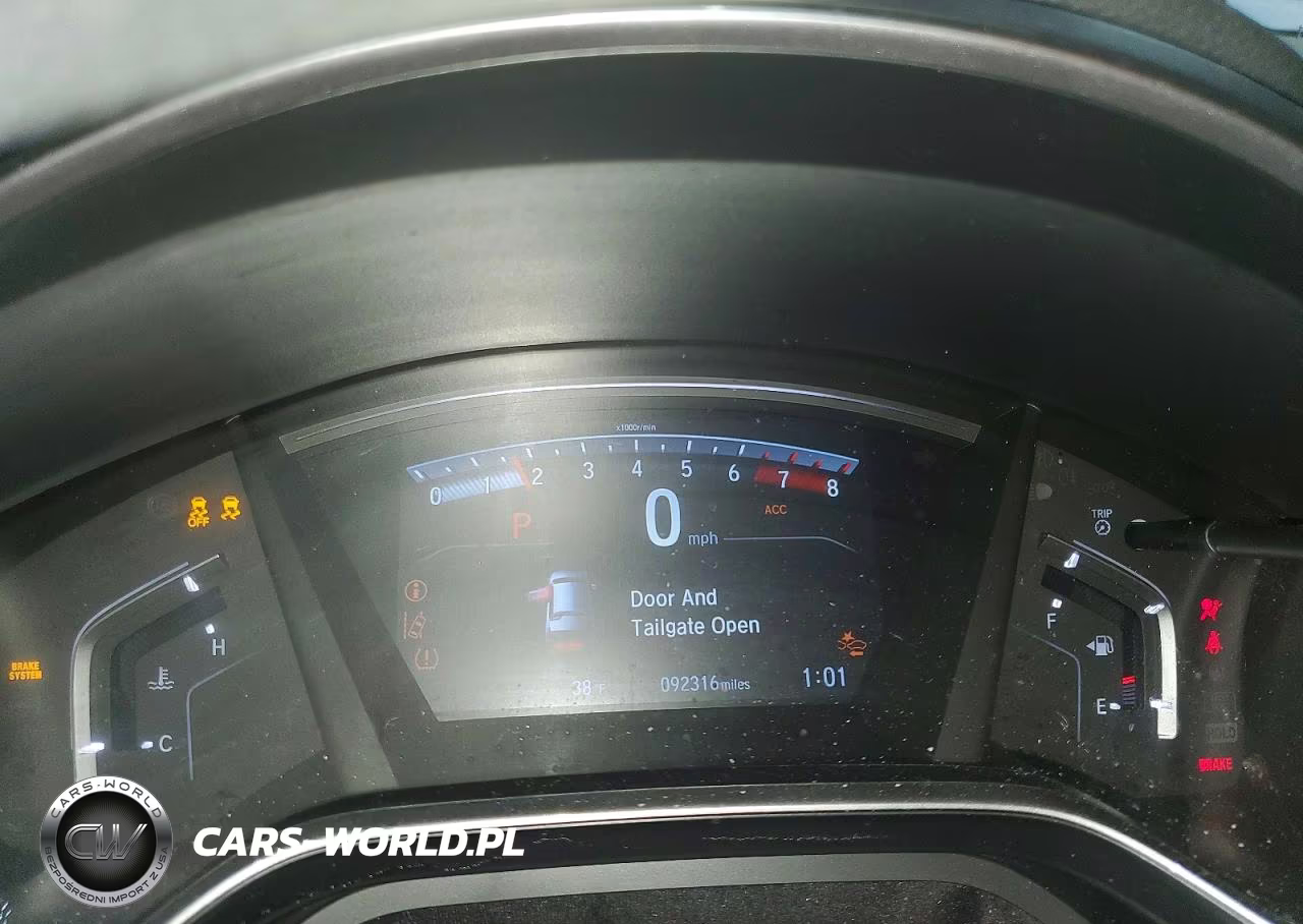 2019 Honda Cr-V Ex VIN:2HKRW2H56KH613134 - 9