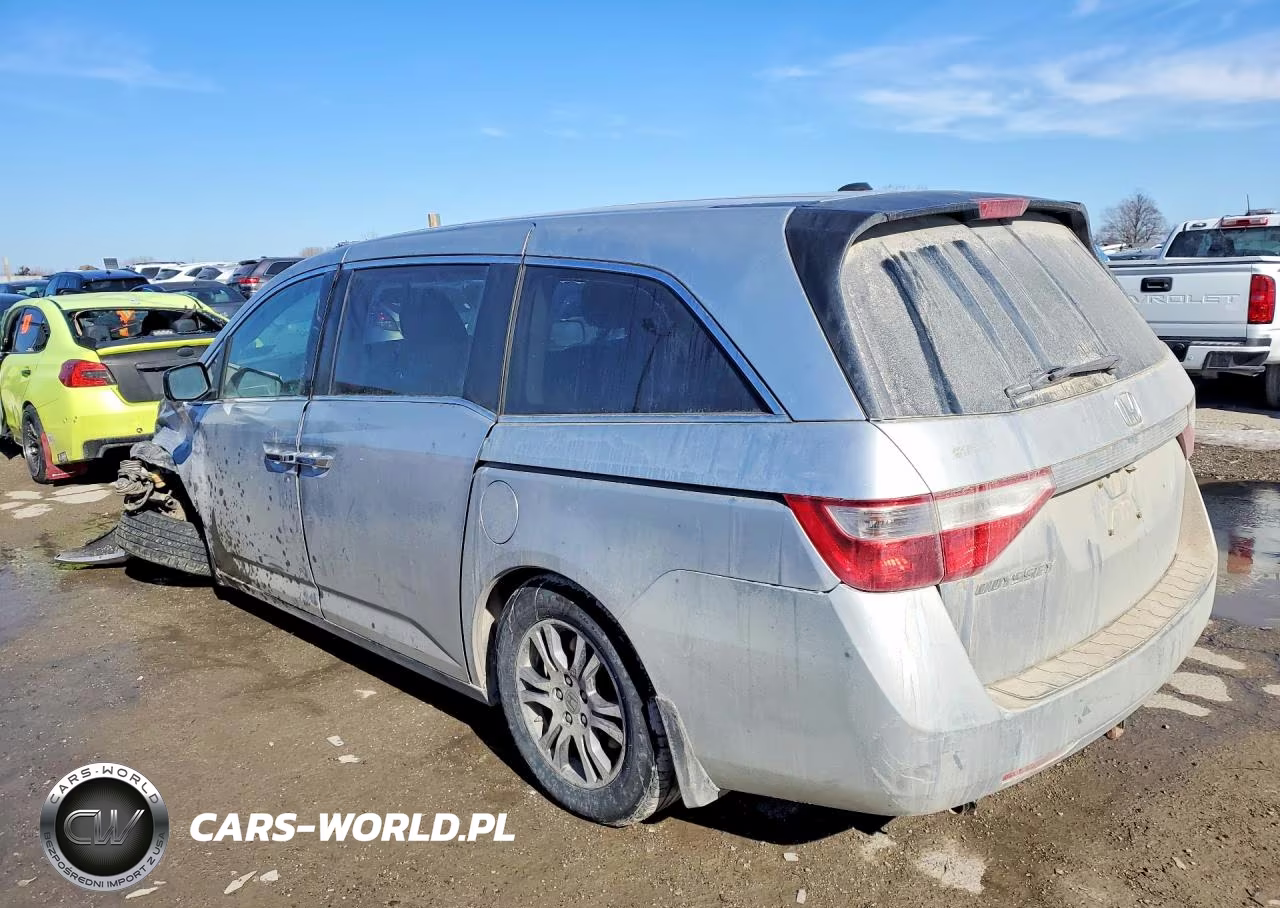 2012 Honda Odyssey Exl VIN:5FNRL5H60CB042338 - 2