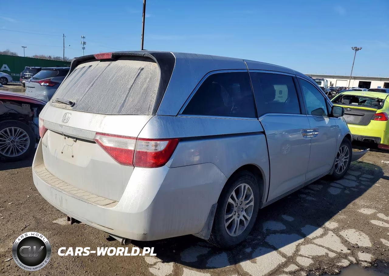 2012 Honda Odyssey Exl VIN:5FNRL5H60CB042338 - 3