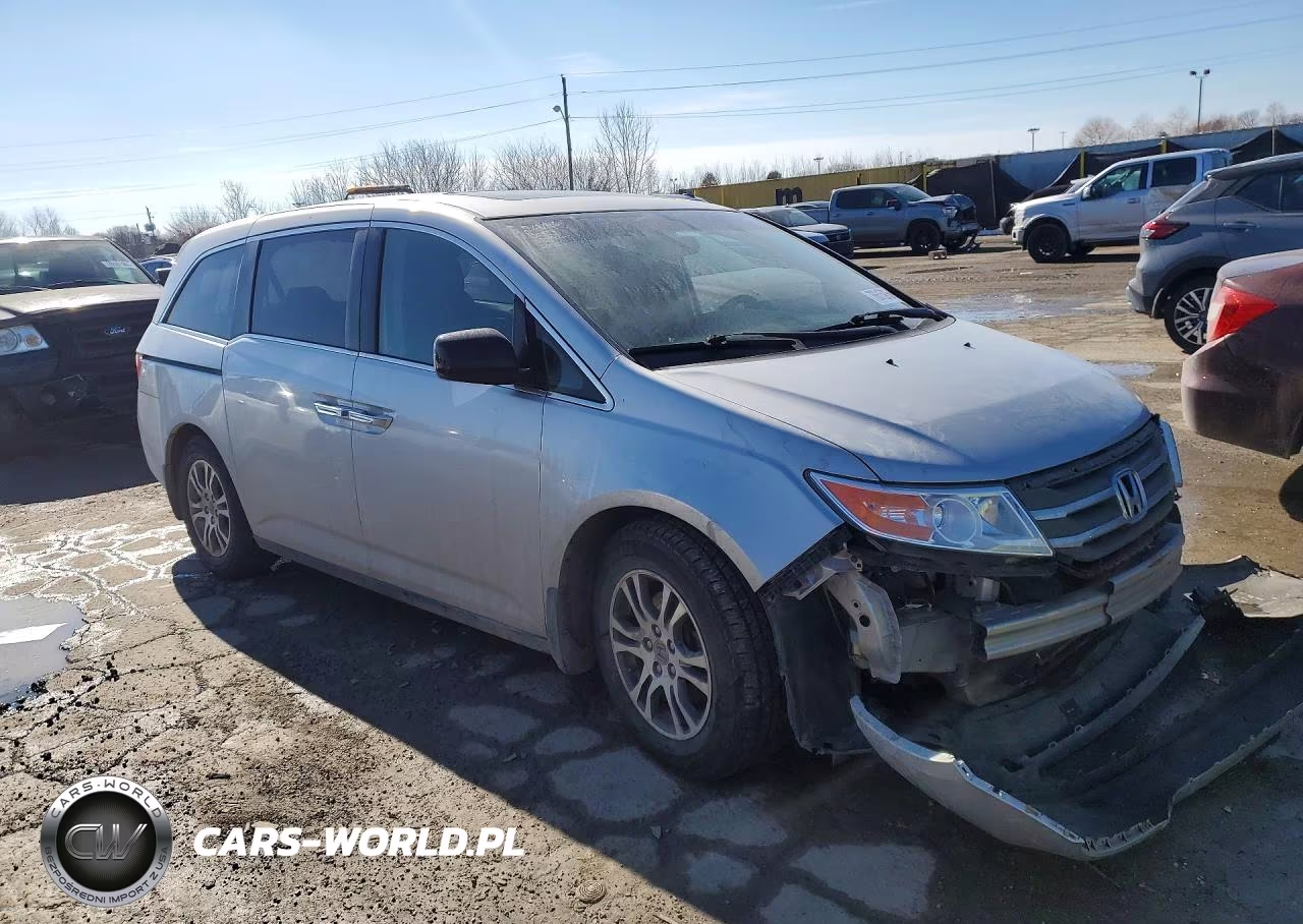 2012 Honda Odyssey Exl VIN:5FNRL5H60CB042338 - 4