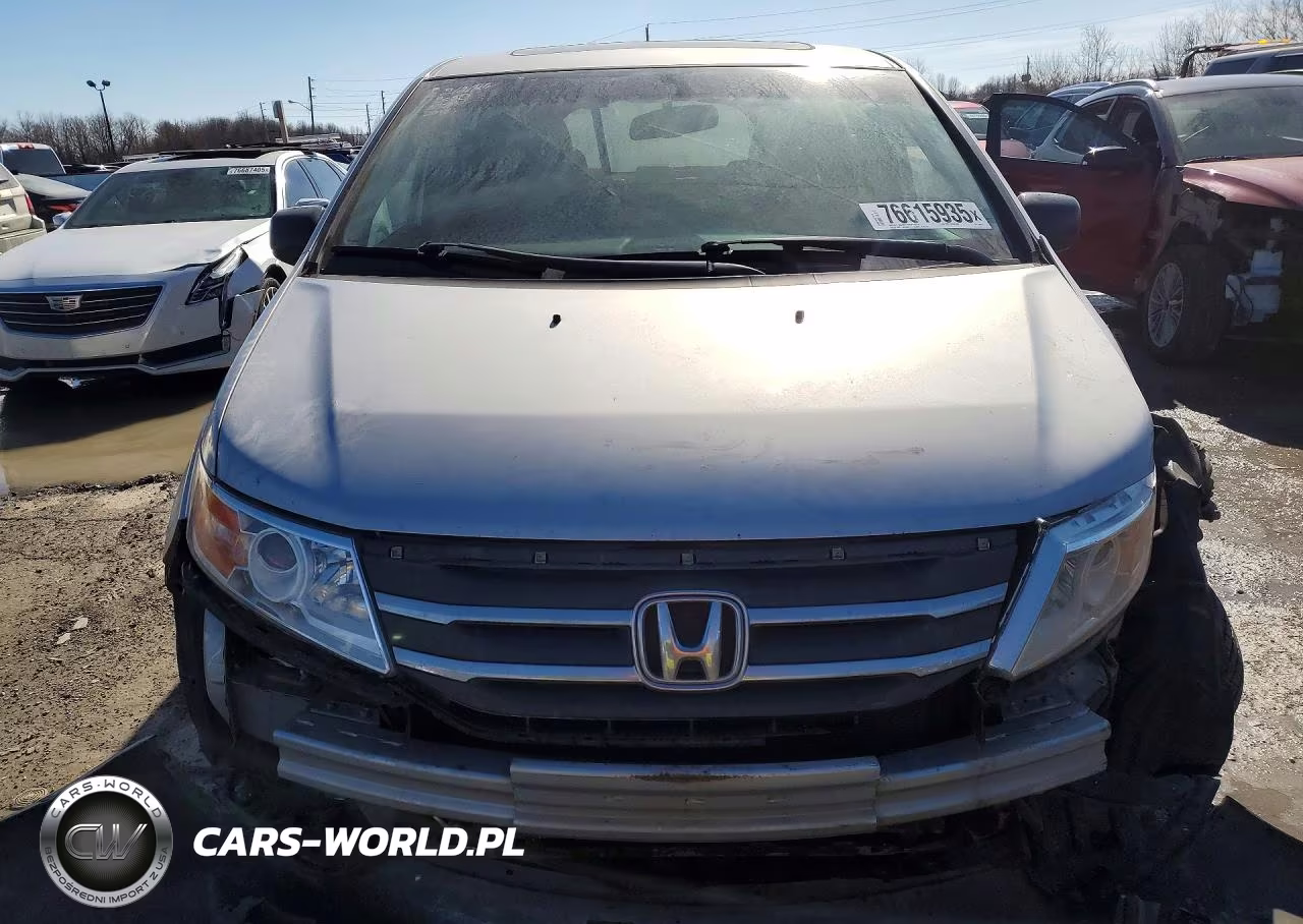 2012 Honda Odyssey Exl VIN:5FNRL5H60CB042338 - 5