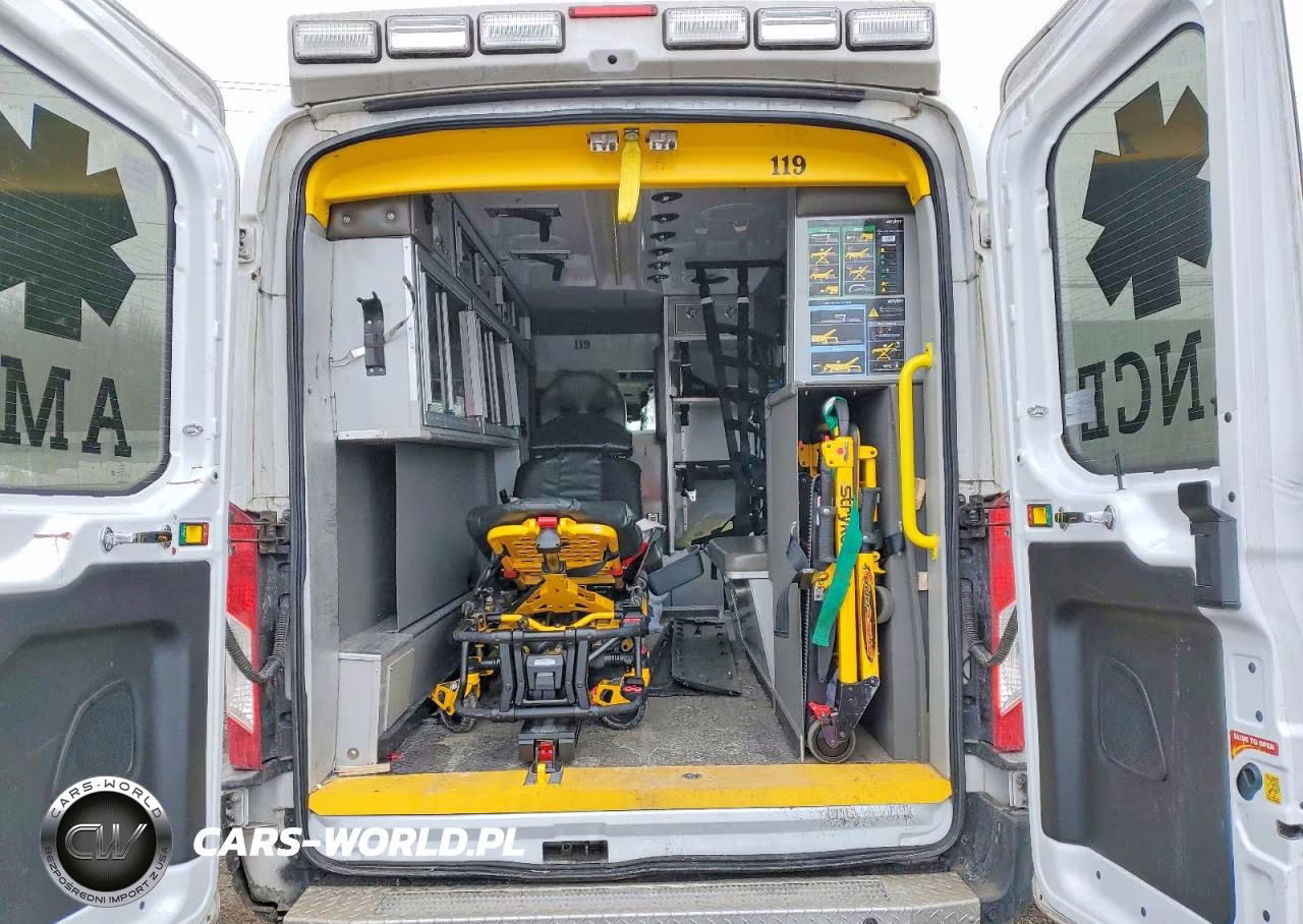 2023 Ford Transit Ambulance VIN:1FDBR1CG3PKA18239 - 10
