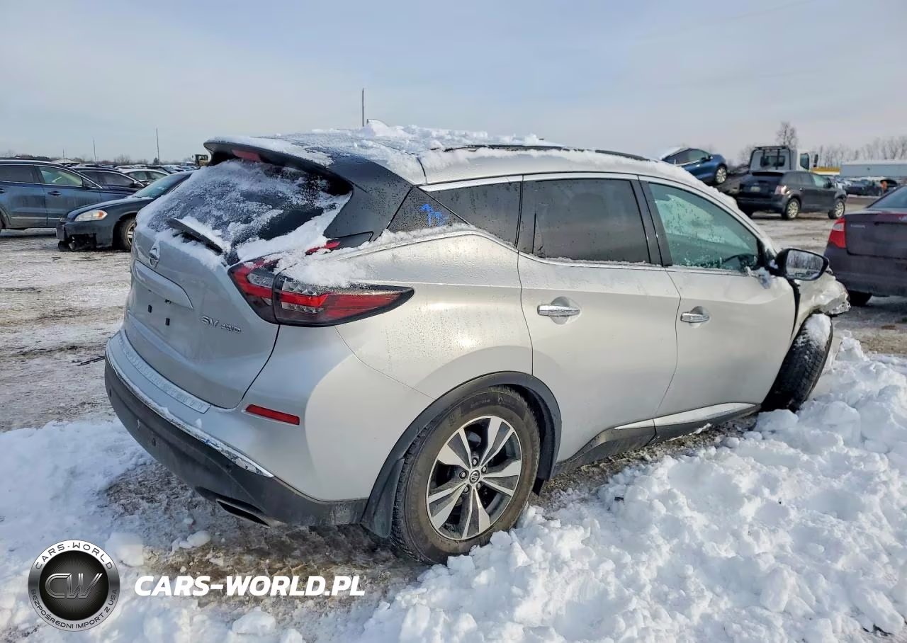 2020 Nissan Murano Sv VIN:5N1AZ2BS6LN166482 - 3