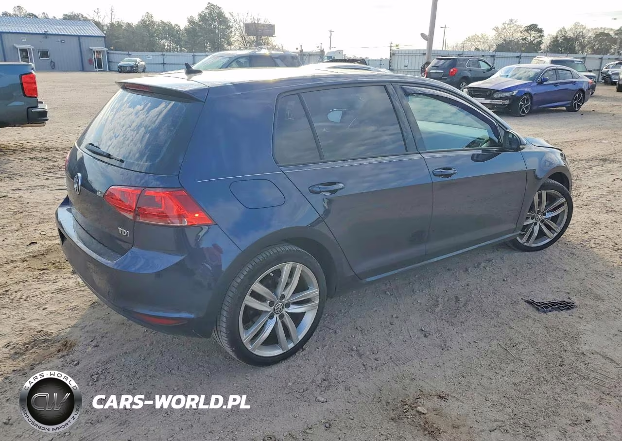 2015 Volkswagen Golf Tdi VIN:3VW2A7AU2FM055357 - 3