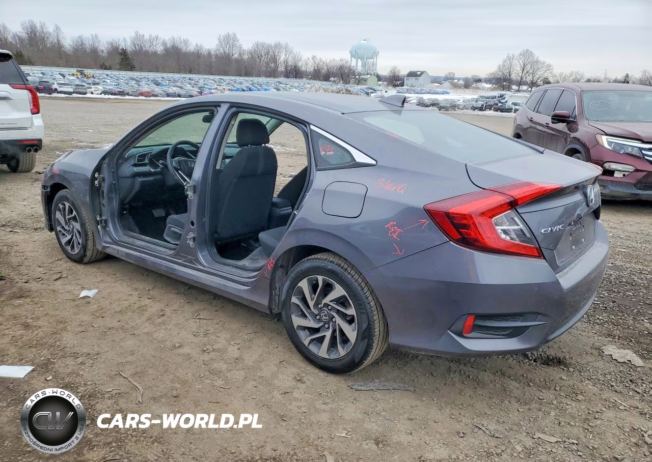 2017 Honda Civic Ex VIN:2HGFC2F75HH538896 - 2