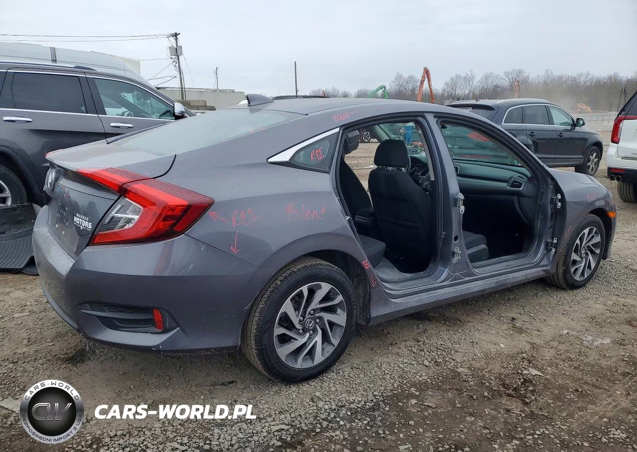 2017 Honda Civic Ex VIN:2HGFC2F75HH538896 - 3