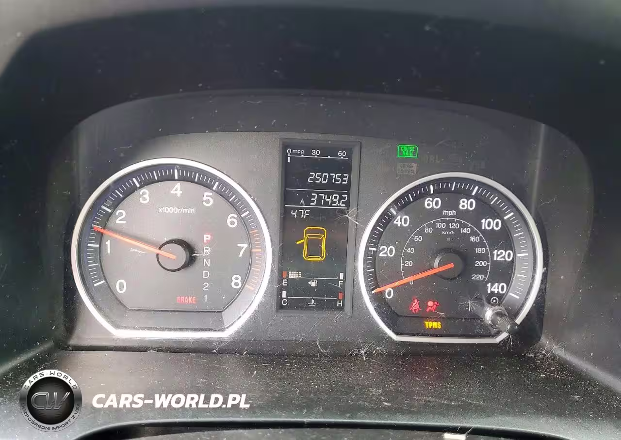 2007 Honda Cr-V Exl VIN:JHLRE38747C034210 - 9