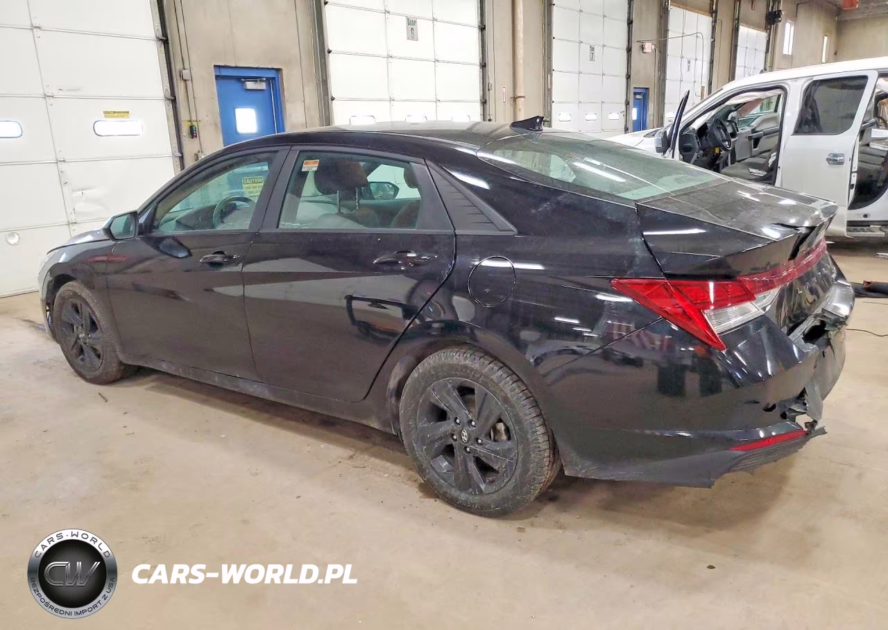 2023 Hyundai Elantra Blue VIN:KMHLM4AJ1PU090144 - 2