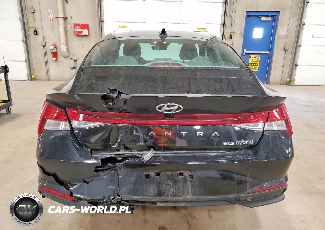 2023 Hyundai Elantra Blue VIN:KMHLM4AJ1PU090144 - 6