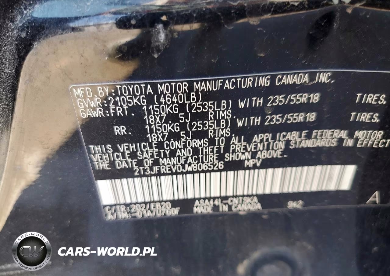 2018 Toyota Rav4 Se VIN:2T3JFREV0JW806526 - 13