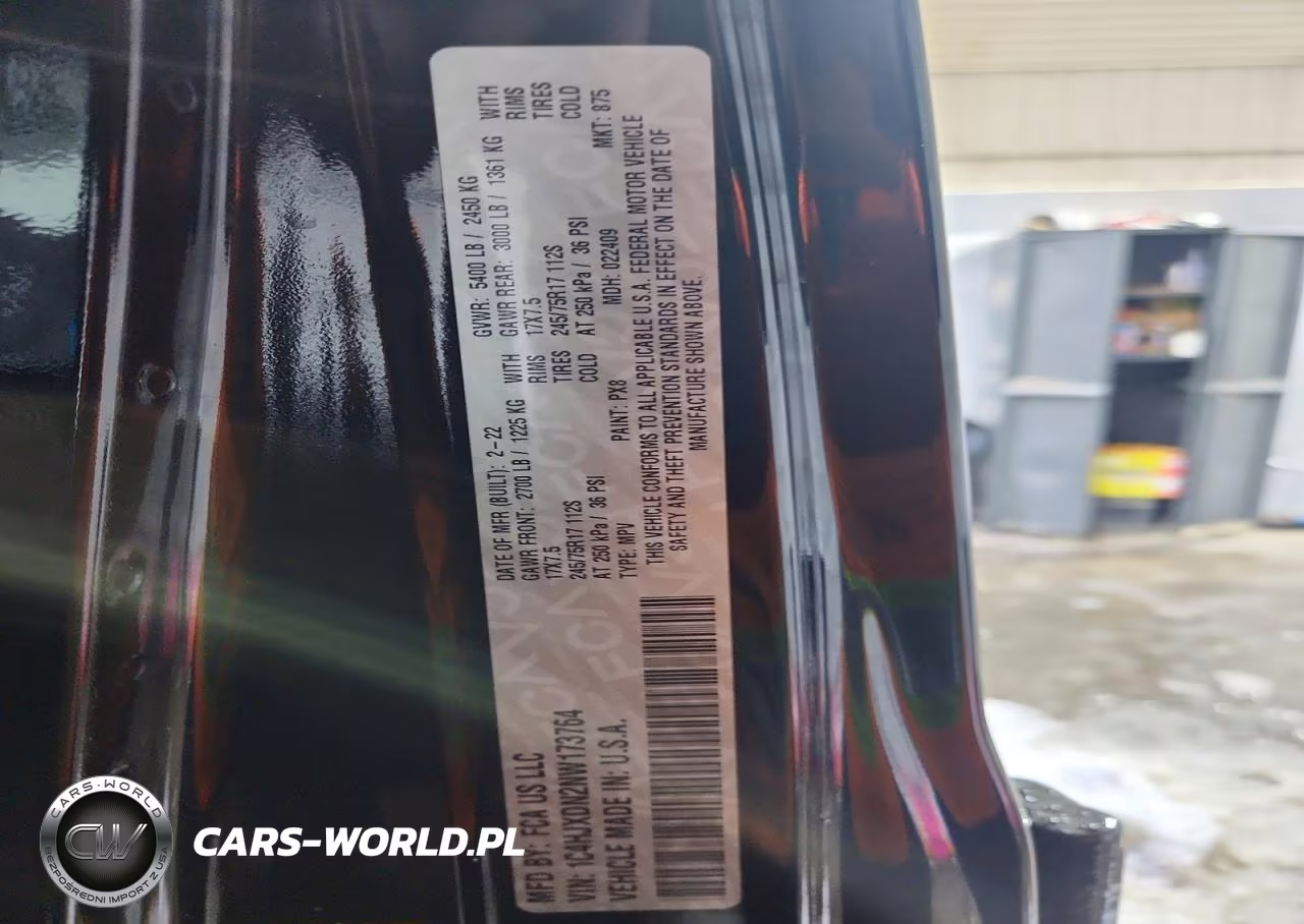 2022 Jeep Wrangler Unlimited Sport VIN:1C4HJXDN2NW173764 - 12