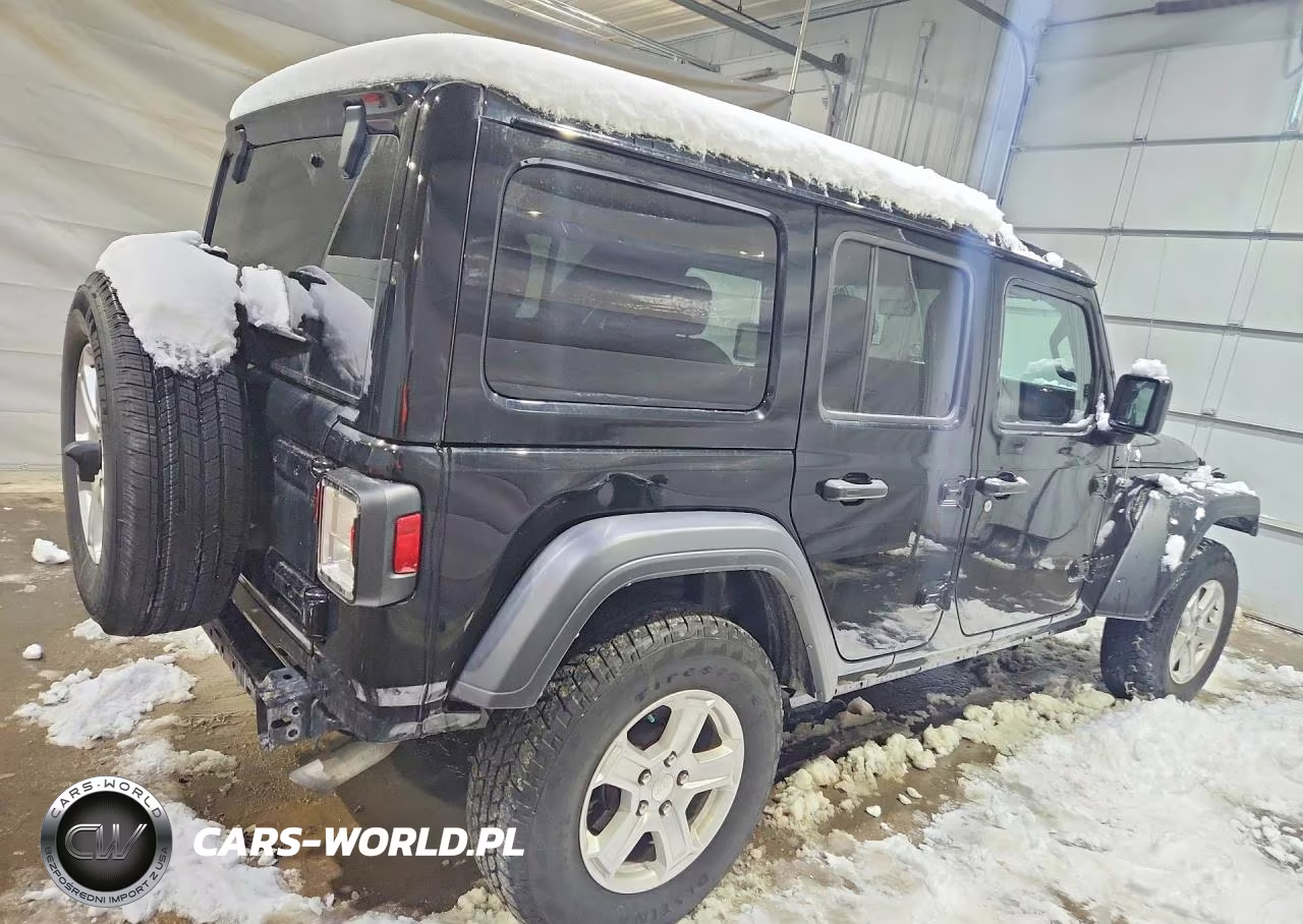 2022 Jeep Wrangler Unlimited Sport VIN:1C4HJXDN2NW173764 - 3