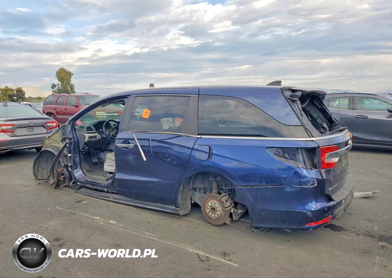 2019 Honda Odyssey Exl VIN:5FNRL6H75KB017156 - 2