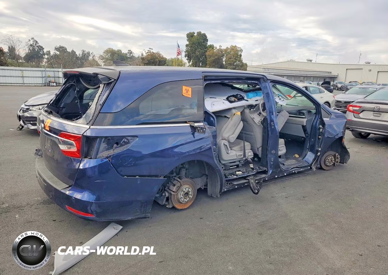 2019 Honda Odyssey Exl VIN:5FNRL6H75KB017156 - 3