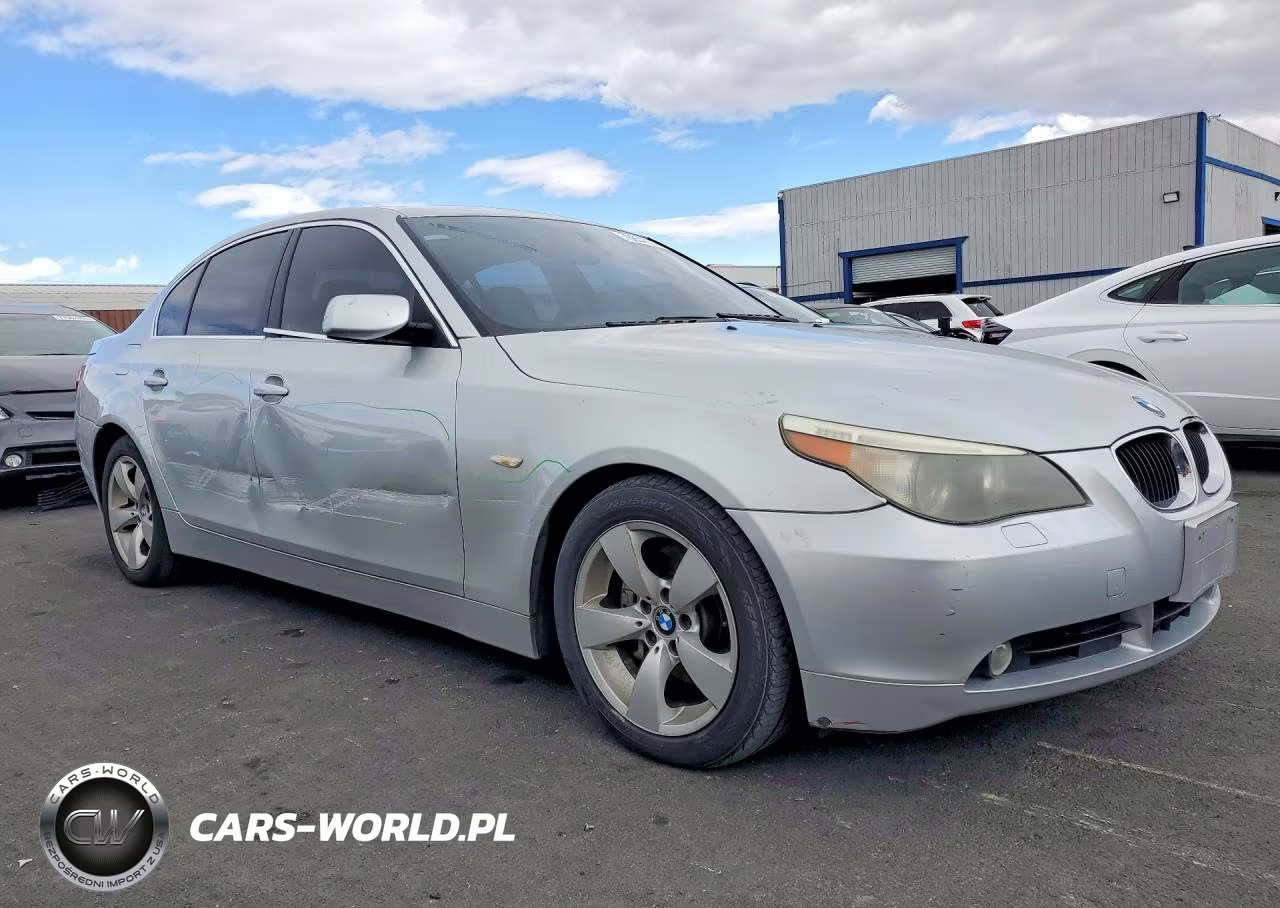 2006 BMW 525 I VIN:WBANE53516CK84898 - 4