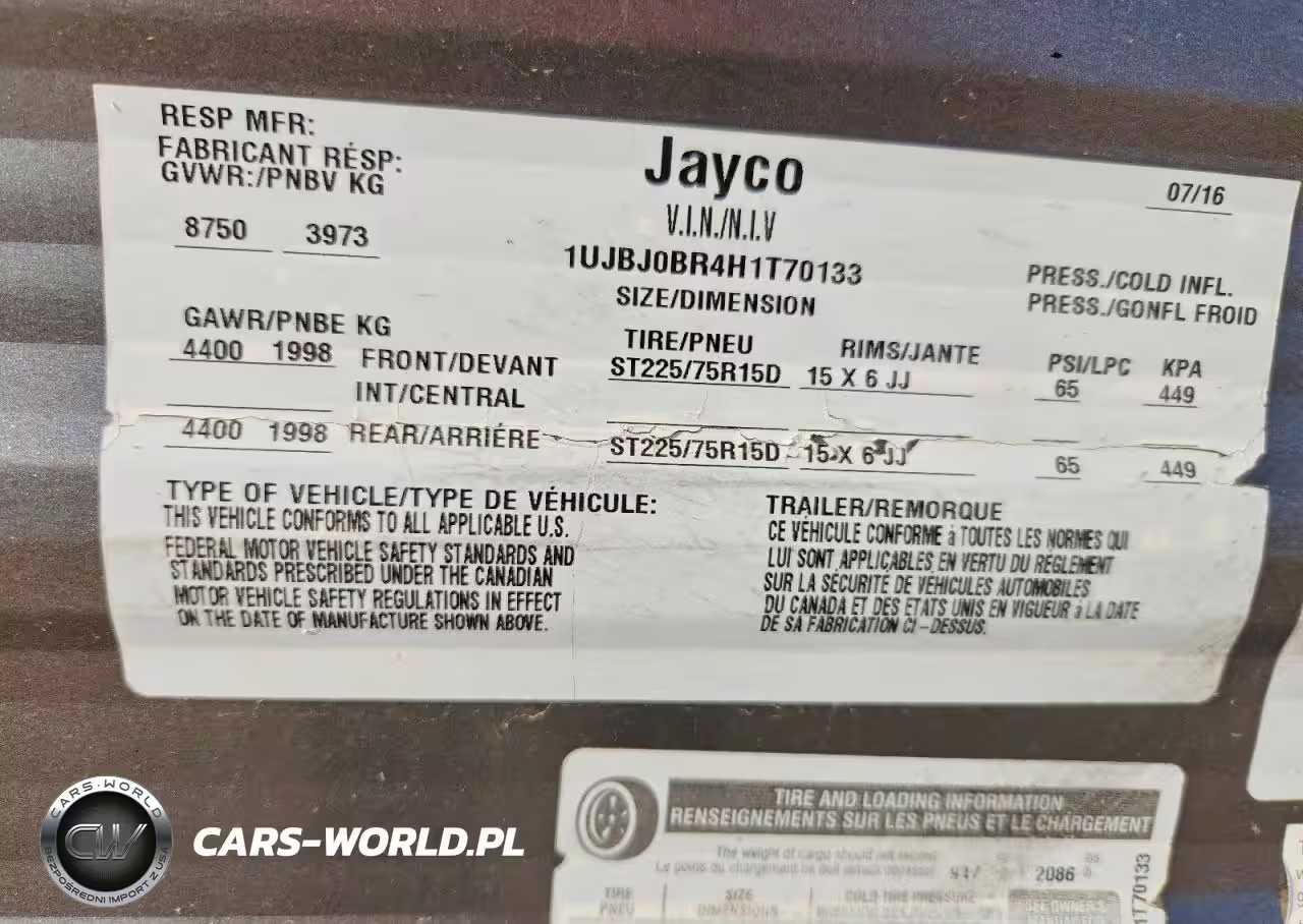 2017 Jyco Jayflight - Camper VIN:1UJBJ0BR4H1T70133 - 10