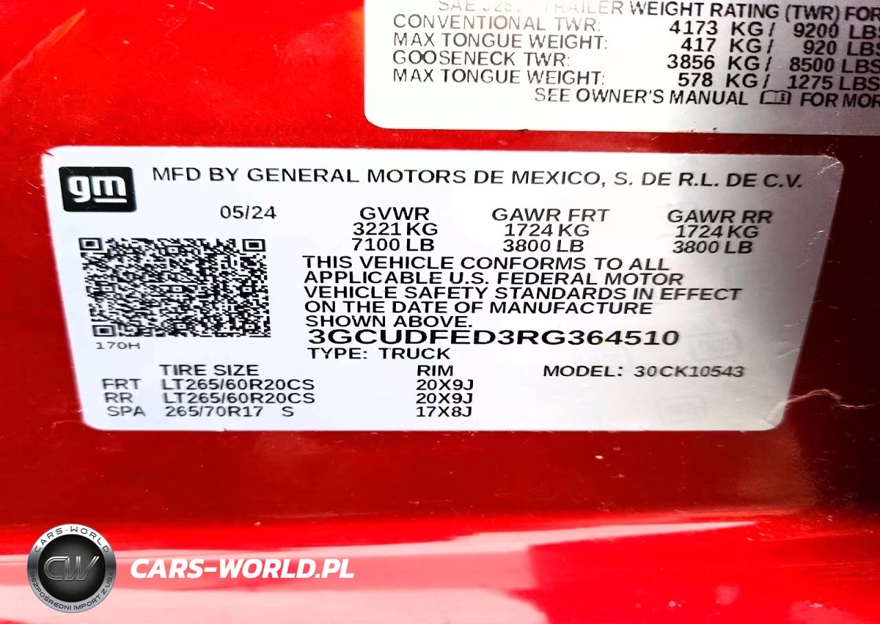 2024 Chevrolet Silverado K1500 Lt Trail Boss VIN:3GCUDFED3RG364510 - 12