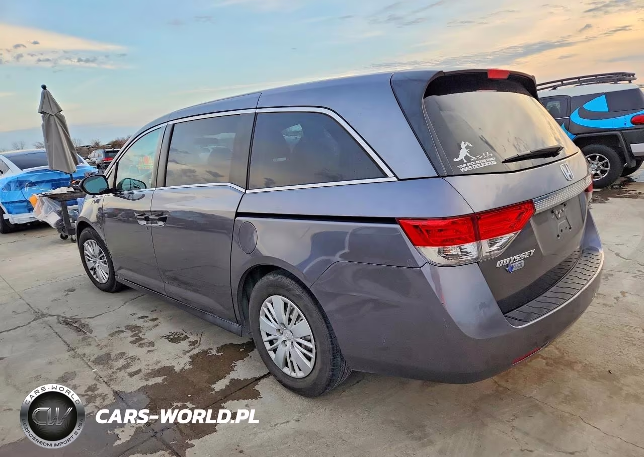 2014 Honda Odyssey Lx VIN:5FNRL5H26EB011191 - 2