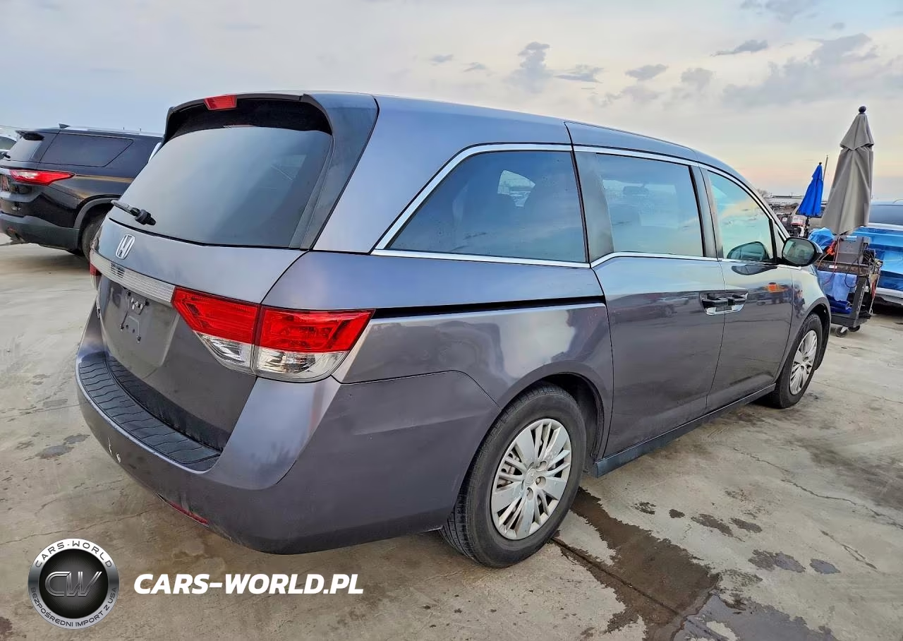 2014 Honda Odyssey Lx VIN:5FNRL5H26EB011191 - 3