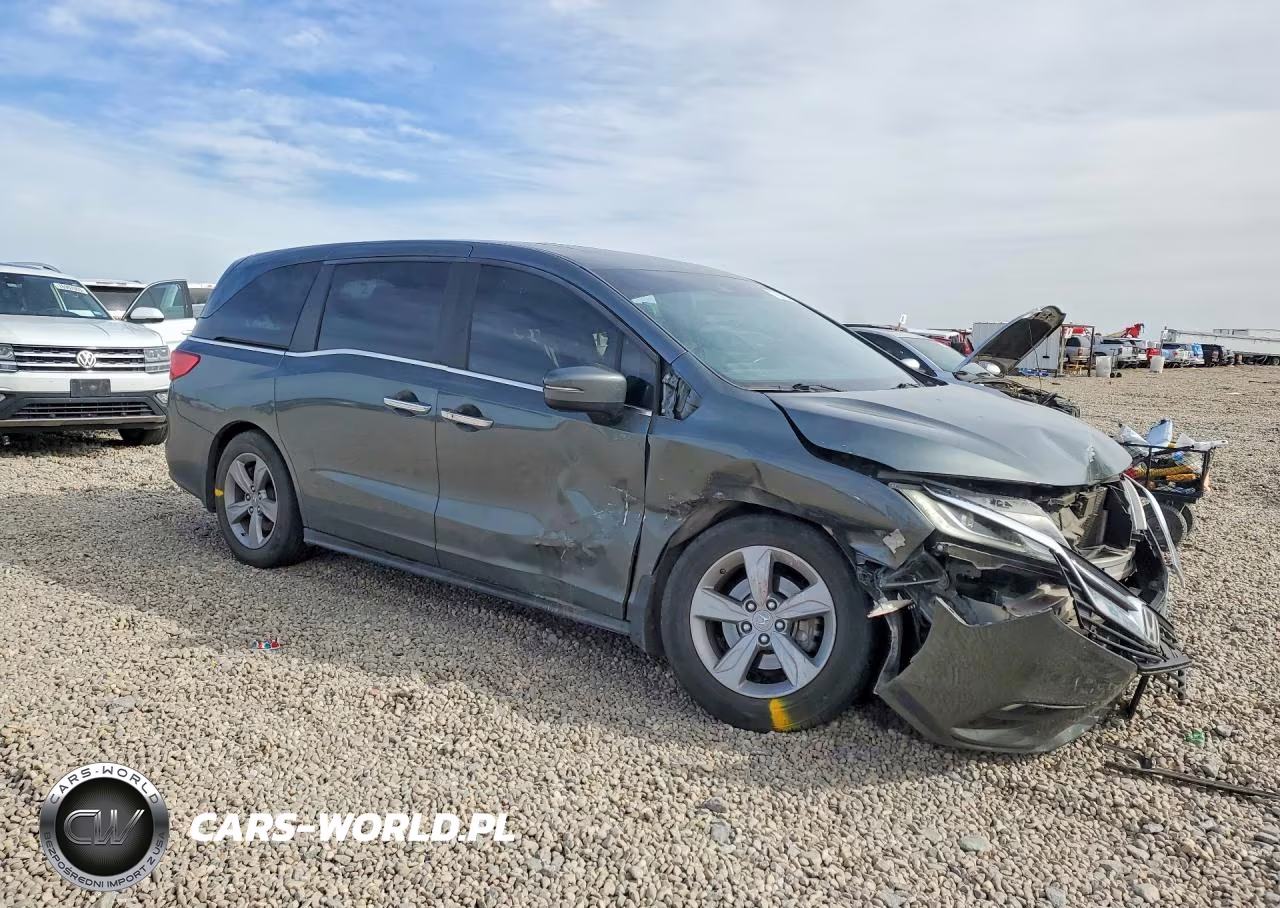 2018 Honda Odyssey Exl VIN:5FNRL6H74JB096849 - 4