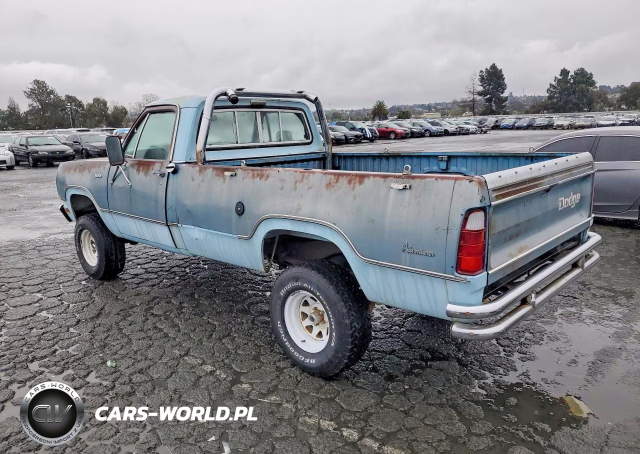 1976 Dodge Ram 150 VIN:W14BE6S255820 - 2